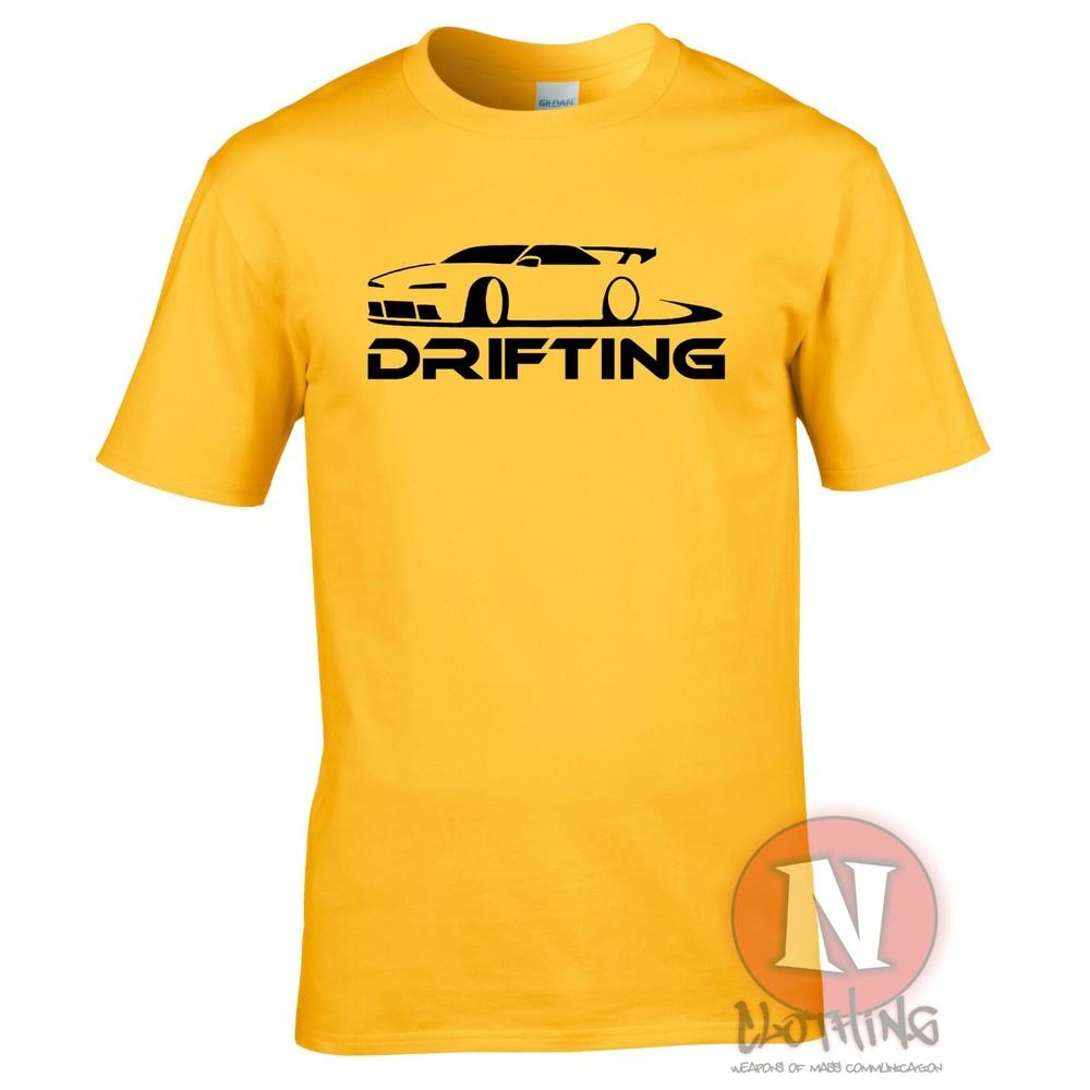 Drifting TShirt Jdm Jap Smoking Tyres Racing Track Day Birthday Drift Teeshirt