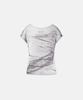 Nash Sheer Torso Printed T-Shirt Ivory