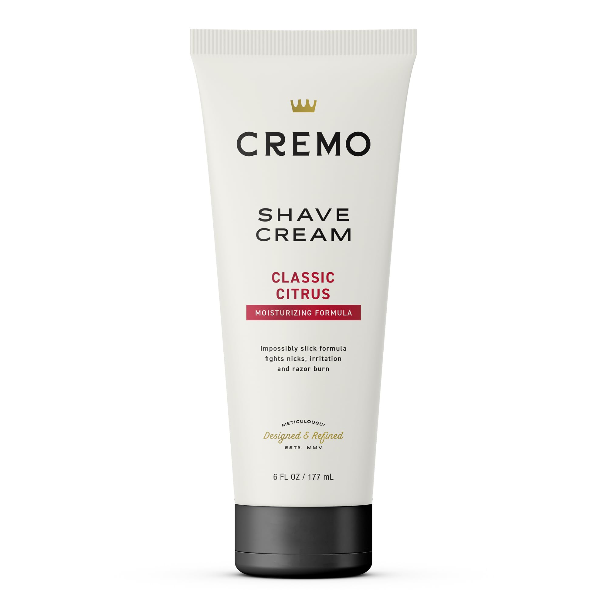 

Крем для бритья Cremo Original, невероятно мягкий крем для бритья, уменьшает шрамы от помазка бритвой, порезы, 177,44 мл