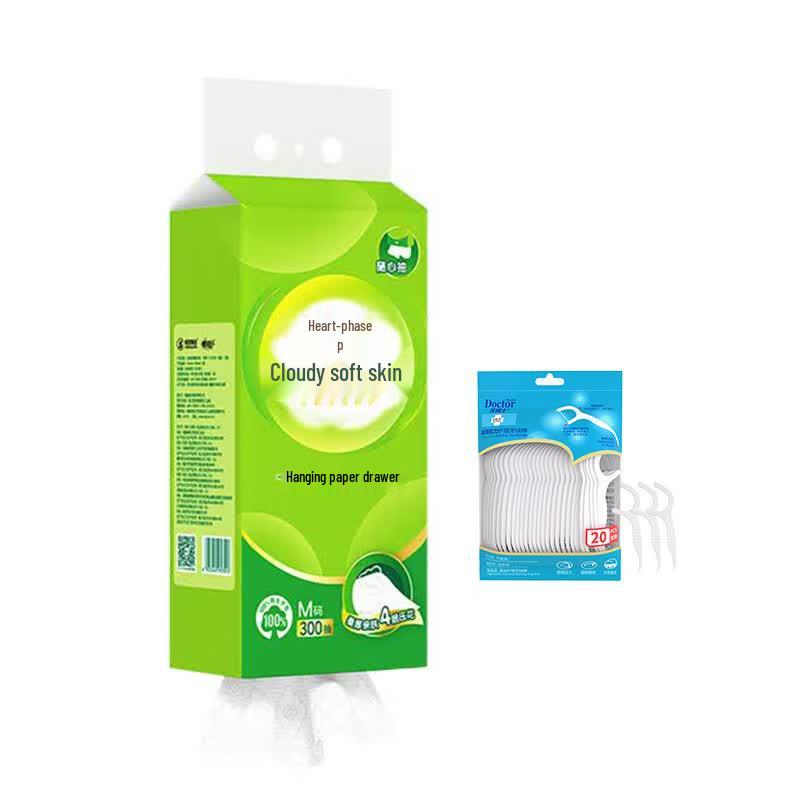 Dental Floss Picks Hanging Tissues Bundle