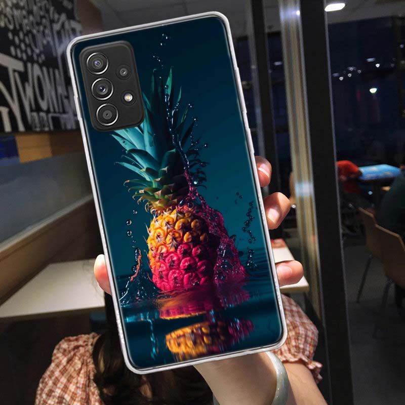 

Harvest Pineapple Phone Case for Samsung A54 A57 A37 A17 A14 A15 A12 A24 A34 A55 A35 A25 A52S A07 A05S A04S A22 A32 A72 Galaxy N Samsung Note 10