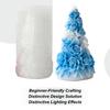 Candle Molds Rose Tree Reusable Crafts 3D Tree Molds Decor For Family Friends Beginners Workshop Seasonal Home Party Activity