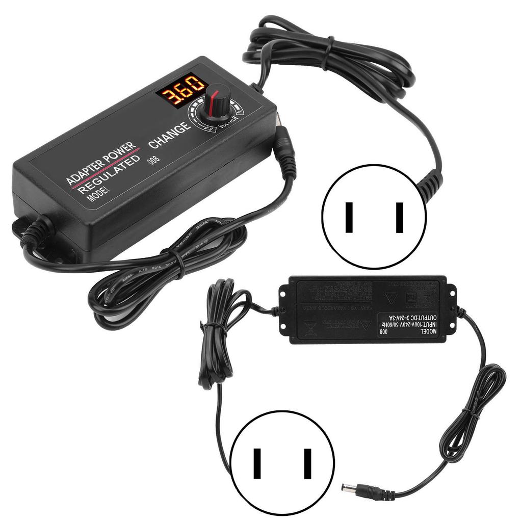 3?24V3A Einstellbarer Geregelter Adapter 72W DC Leistungsregler Adapter