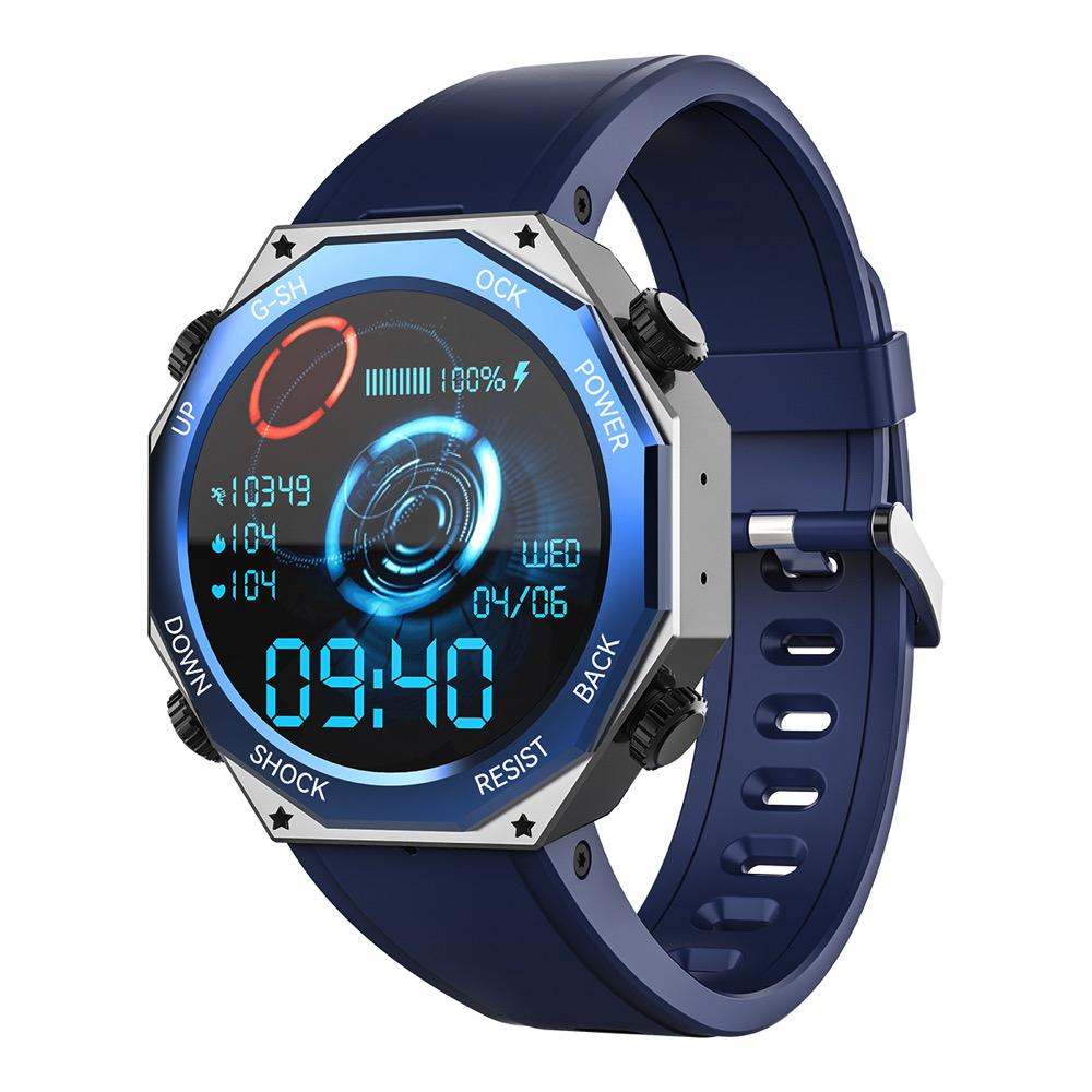 

New Outdoor Smartwatch Waterproof Blue Tooth Call Smart Watches 100+ Sports Modes 1.45 IPS Round Screen Ai Voice Assistant