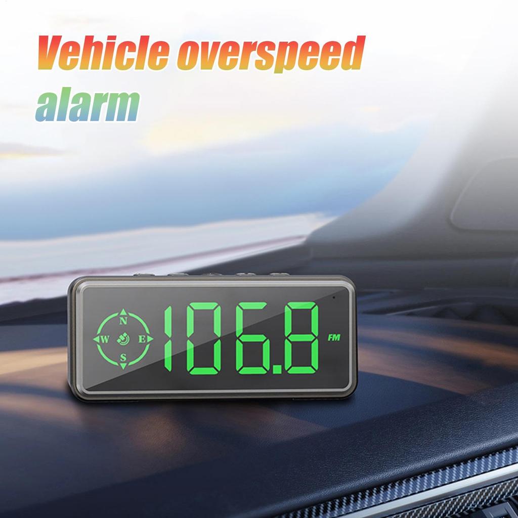 Car Speedometer, Car Digital Speedometer - HUD GPS Speedometer MPH Speedometer - Km/h Head