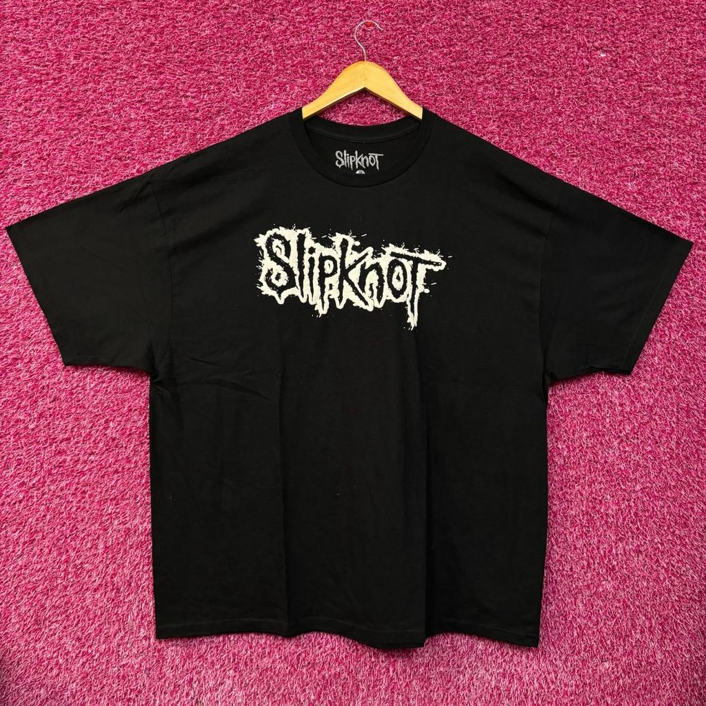 Slipknot Logo Graphic Design Heavy Metal Band T-Shirt XXXL