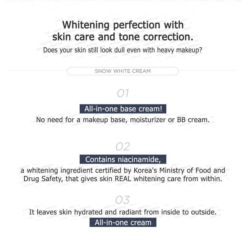 Secret Key Snow White Cream