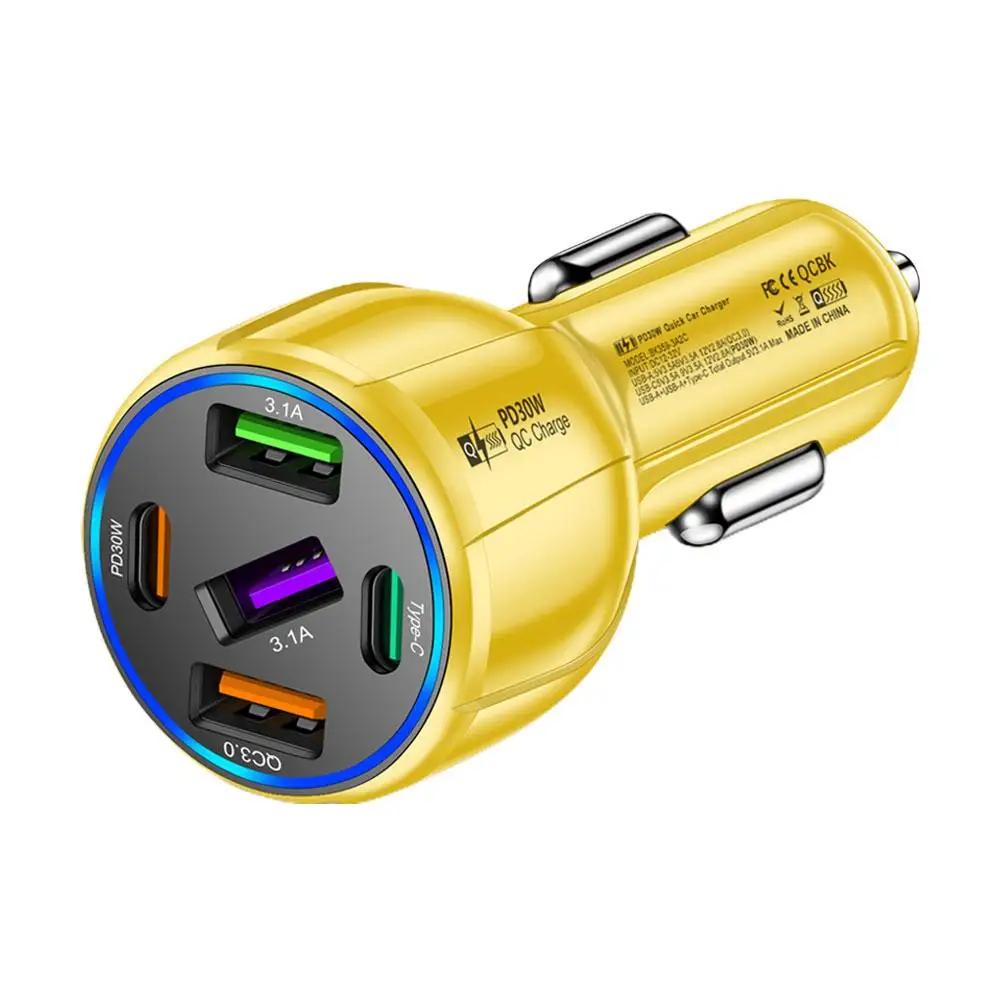 

Автомобильное зарядное устройство Pd20w 5 в 1 Адаптер для телефона Type C Быстрая зарядка Для J9p7