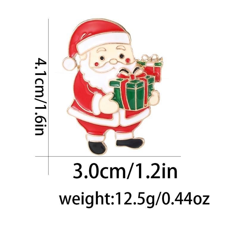 New fashion christmas brooches - sleigh, santa, and reindeer pins for women