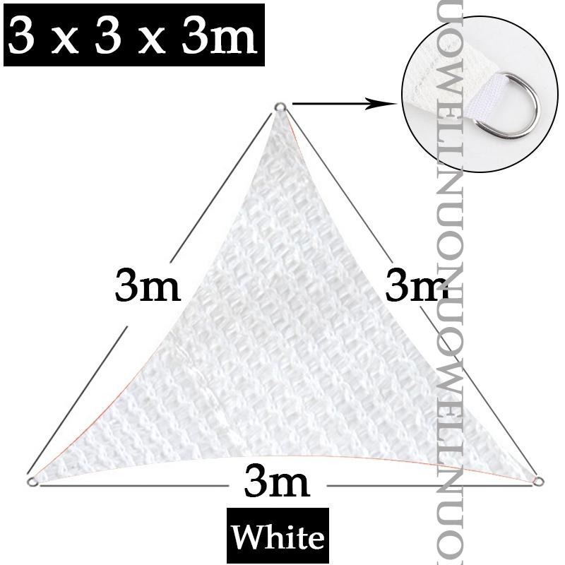 Customize White Color HDPE Sunshade Net Outdoor Swimming pool Patio Sun Shelter Sail 95% Shade Rate Amusement Park Shading Nets