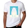Raunisex In Japanese  Cute Anime Unisexga Neko Cat Tshirt Heavy Duty Casual Work Tee