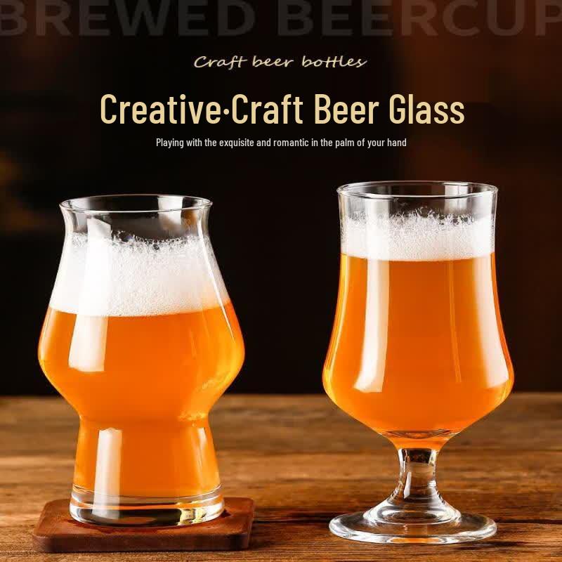 Large High-Footed Craft Beer Glass