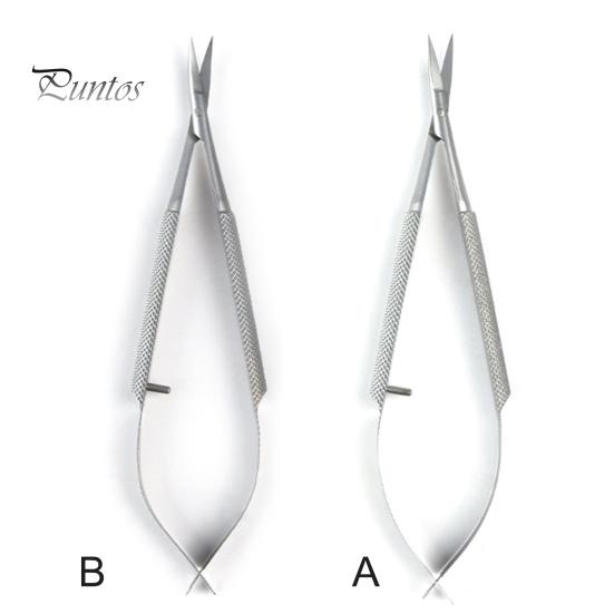 Nail Cuticle Scissor Non-slip Anti-rust Sharp Tight Closure Single Cross Spring Stainless Steel Russian Style Dead Skin Cutter with Protective