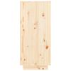 Vidaxl Shoe Cabinet, 60X35X80 Cm, Solid Pine Wood