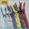 YKK Non. 2 Fermeture Éclair Invisible avec Bordure en Soie, Extrémité Fermée, Tailles Jupe/Coussin, Couleurs Assorties, Promotion Produit Authentique
