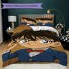 Young Detective Conan Glasses Bedding Without Core 1 Duvet Cover 2 Pillowcase Without Core Christmas Birthday Gift