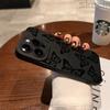 Black Butterfly Pattern Phone Case For iPhone 16 15 14 13 12 11 Pro Max Mini 7 8 Plus XS XR X Shockproof Silicone Soft Cover