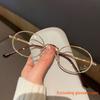 Ultra lehké eliptické obruby Brýle na krátkozrakost Dámské Retro trend Malé oválné brýle na krátkozrakost Ochrana proti UV 0 až -4.0