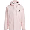 adidas THREE In ONE 3 In 1 Water Repellent Fleece Lined Waterproof Liner Casual Hooded Jackets & Coats Unisex JM9143