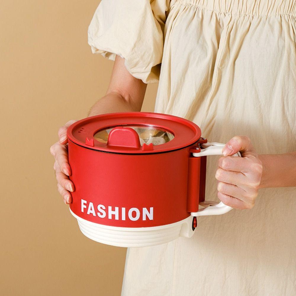 With Cable Mini Electric Cooker Rice Cooker Mini Hot Pot Steamer Mini Electric Cooking Pot Frying