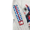 Small Planet Marvel Sleeve Print Long Sleeve T-Shirt, Spider-Man/HERO, XL, Ash