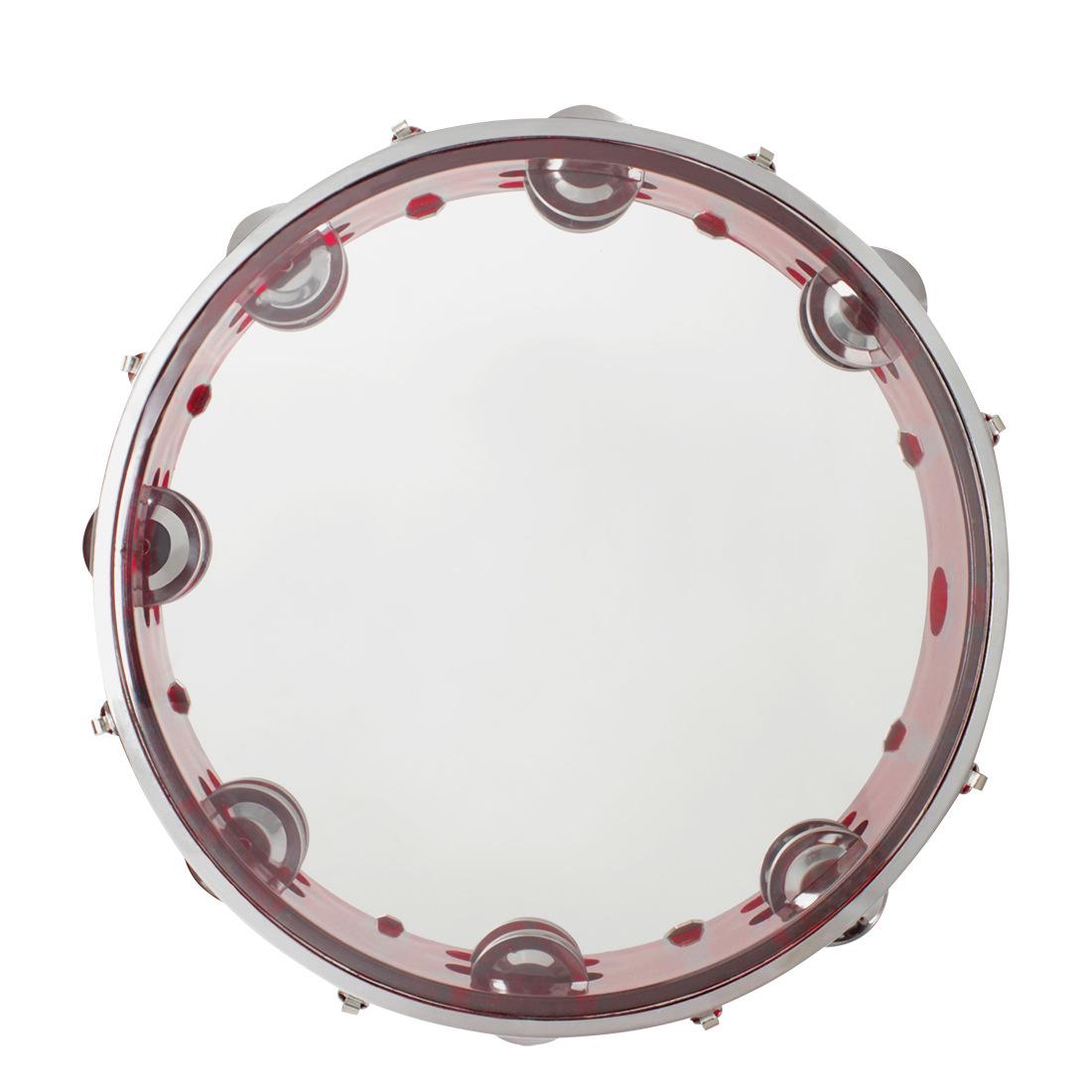 

Self-Tuning Orff Percussion Hand Tambourine for Children s Educational Clapping and Band Performances красный