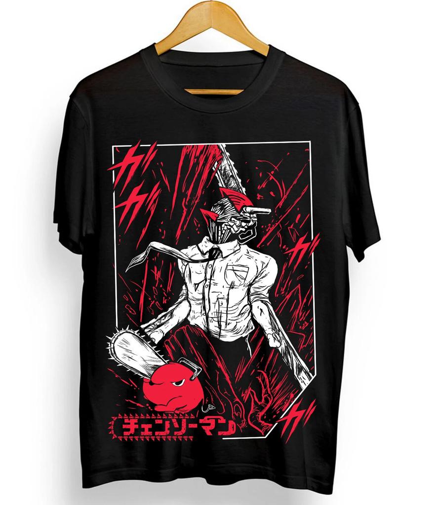 Anime Chainsaw Unisex Waifu Cartoon TShirt V4