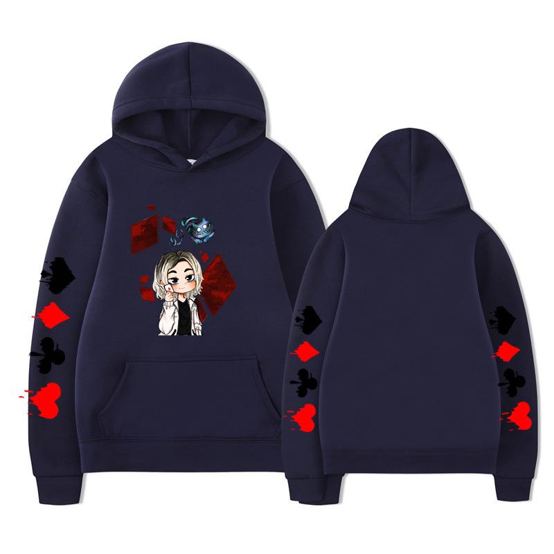Hunter X Hunter Japanische Animation Hoodie Herren Damen Harajuku Pullover Streetwear Unisex Herbst/Winter Plüsch-Sweater