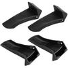 Jadeshay 4Pcs Jaw Protectors Guard Protective Covers for Tire Changer Clamp Cover Jaw Protectors for Tire Changers (Bent Angle)