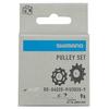 SHIMANO Tension Guide Pulley Set Cycling Accessories for One Size & Adults, Unisex, Multicolor,