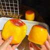 Pudding Pallina Antistress Morbida a Forma di Cibo Giocattolo Fidget da Spremere Asmr Sensoriale Sollievo dallo Stress per Bambini Adulti Regalo