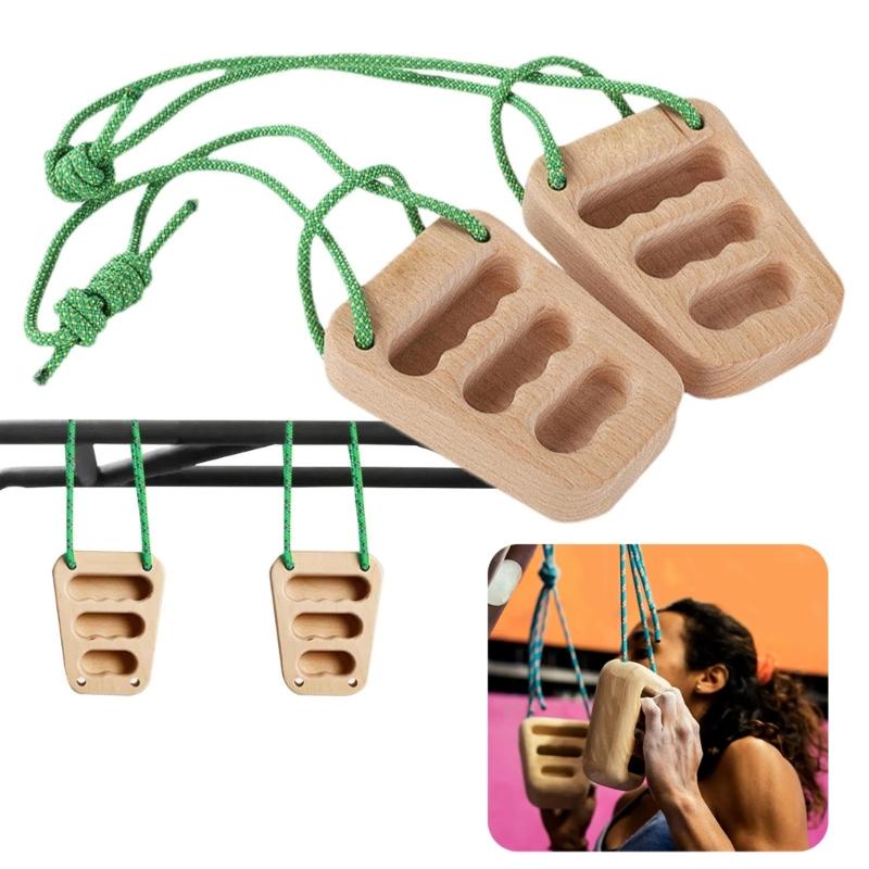 Tavola di Allenamento per Dita in Legno Hangboard Hangboard Fatti a Mano per Arrampicatori