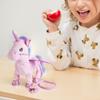 Electric Plush Horse Toy Cute Horse Plushies Creative Music Little Horse Toy Battery Operated PP Cotton for Birthday Gifts