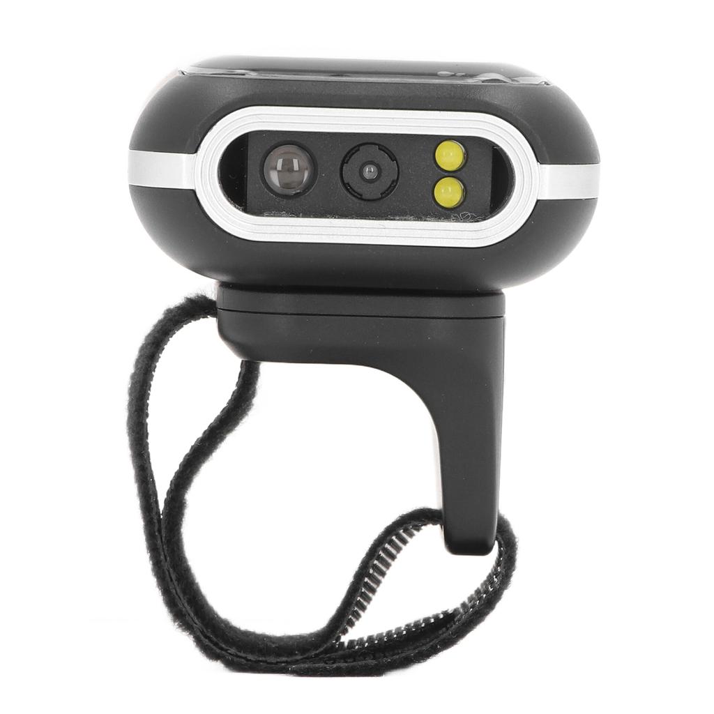 Ring Barcode Scanner 2.4G Wireless Bluetooth 2D Code Reader Wearable Finger Barcode Scanning Tool
