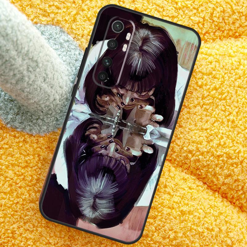 Pulp Fiction Dancing Case For Xiaomi 15 14 Ultra 13T 14T 15T 17 Pro Max Cover For POCO X7 F8 Pro X3 X5 X6 F5 F6 F7