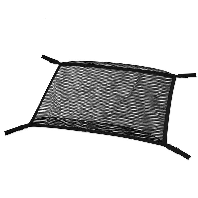 

Car Ceiling Storage Net Pocket Roof Net Pocket Hanging Luggage Suspended Network Port Storage Bag Single Layer with Zipper