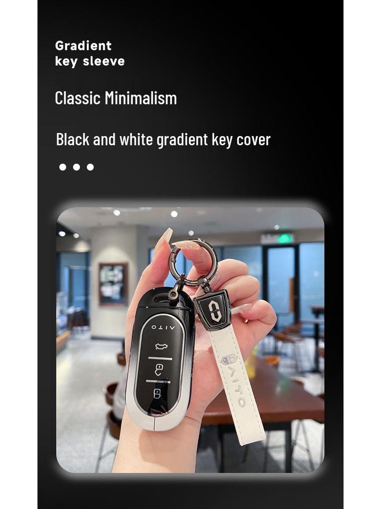 AITO M9 Key Case: Metal Buckle for AITO Huawei M9 Electric Extended Range