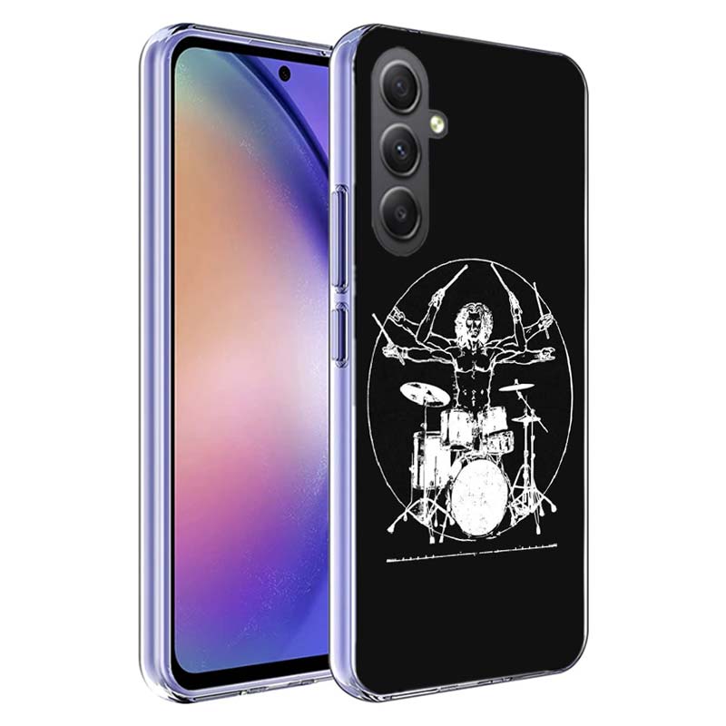 Drum Drummer Music Dj Phone Case for Samsung A17 A37 A57 A07 A16 A26 A36 A56 A06 A02S A12 A22 A32 A52S A04S A14 A24 A34 A54 A03
