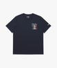 Biteball Tennis Short Sleeve T-Shirt Navy
