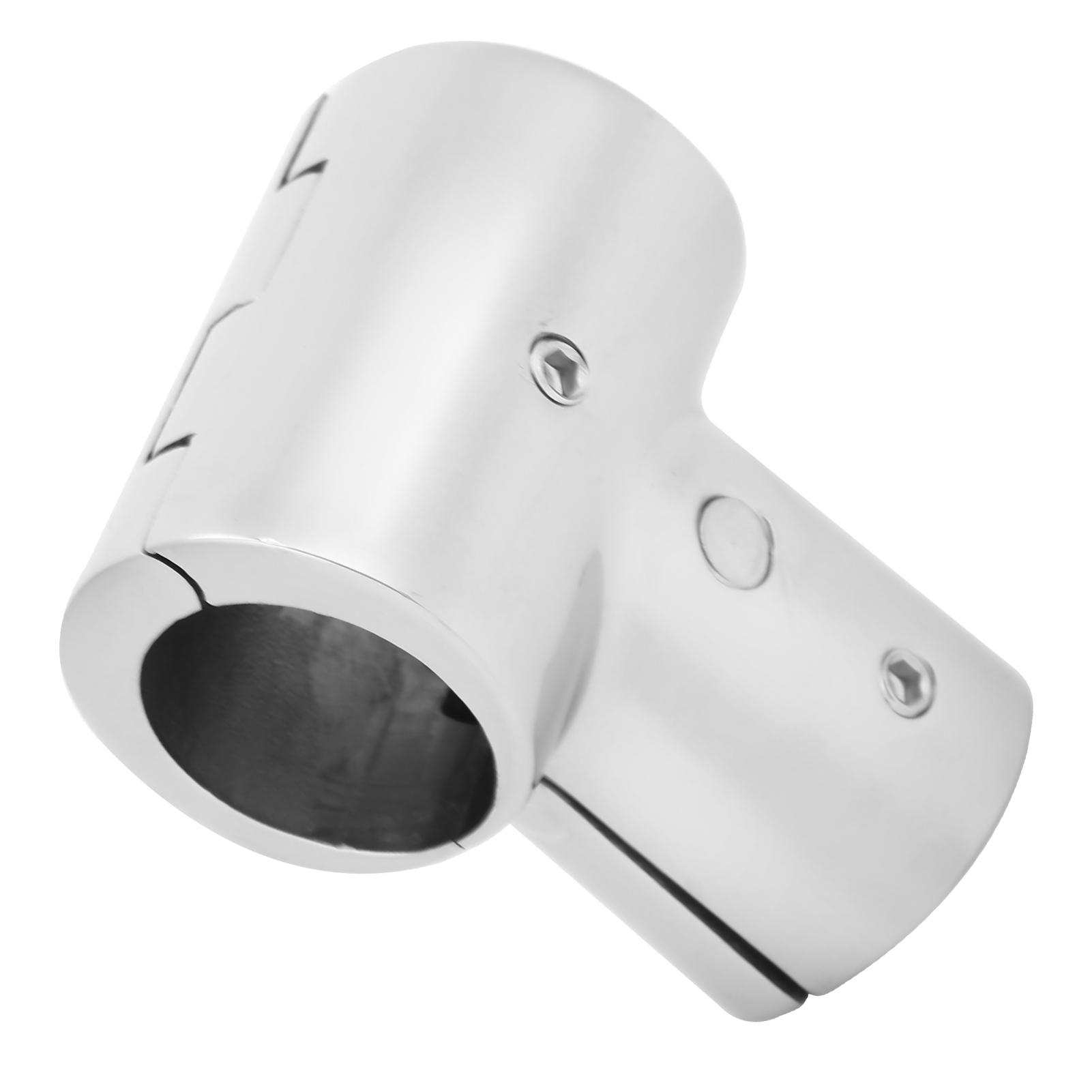 

Stainless Steel Tee Split Connector 3 Way Tube Connecting Pipe Fittings for Boat25mm 1.0in