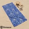 Blue Floral Art Cartoon Anime Beach Towel Microfiber Quick Dry Super Absorbent Soft Bath Towel for Kids Adults Travel