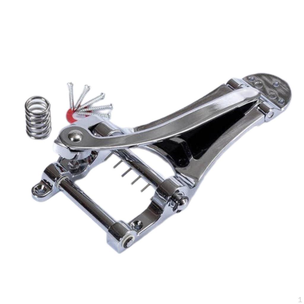 for Electric Guitar, Tremolo Bridge with Screw, Rustproof Rocker Arm Guitarists And