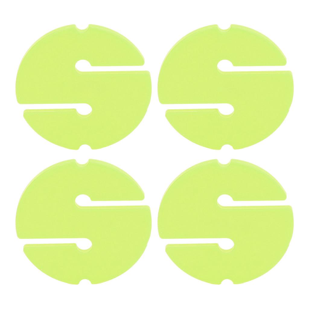 4PCS Cave Diving Line Circle Marker ABS Scuba Safety Rope Line Round Marker for Underwater