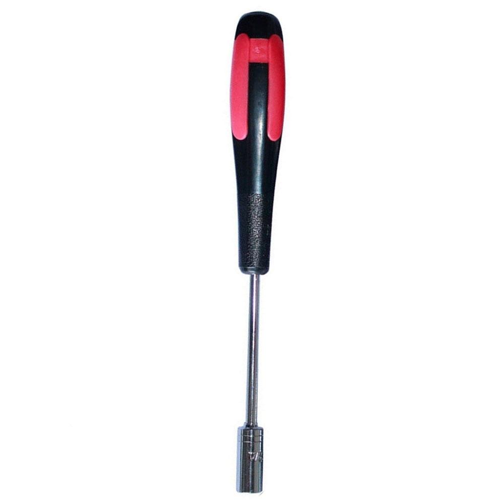 Hollow Shaft Nut Socket Driver Set with Rubber Handle and Extended Length