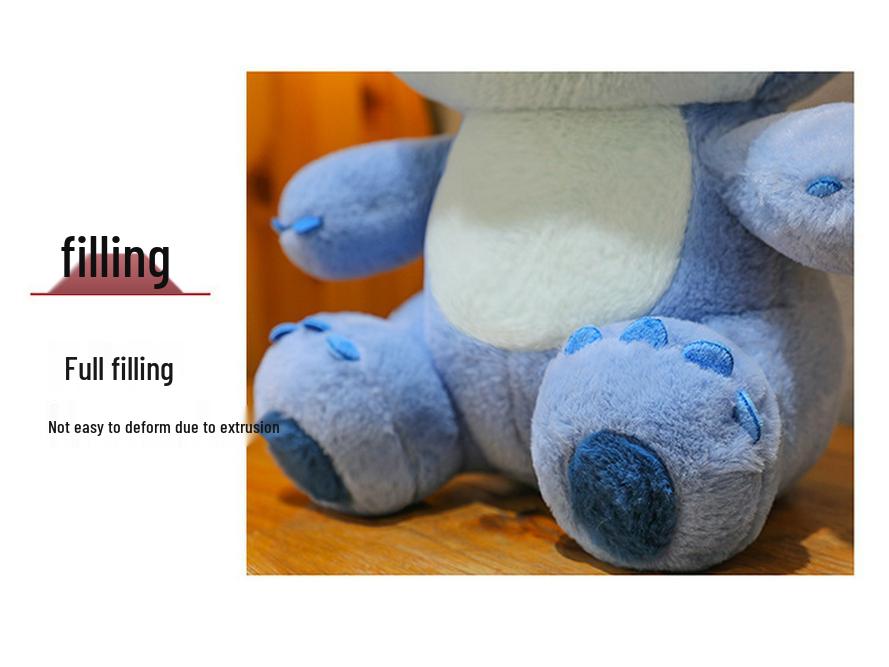 Extra Large Classic Stitch Plush Rabbit Hair Toy - Cute Birthday Gift