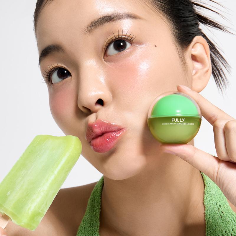 FULLY Green Tomato Smoothie Lip Scrub 12g
