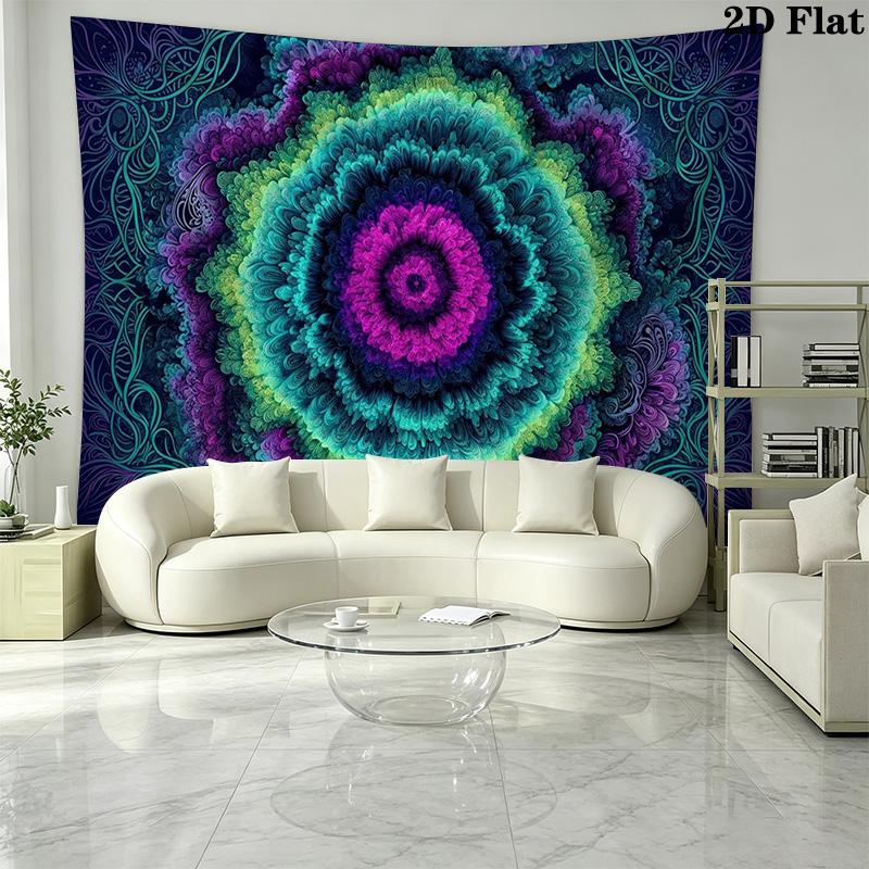 Tie-Dye Wall Tapestry Aesthetic Wall Hanging Printed Fabric Blanket Decorative Tapestries for Bedroom Living Room Home Decor