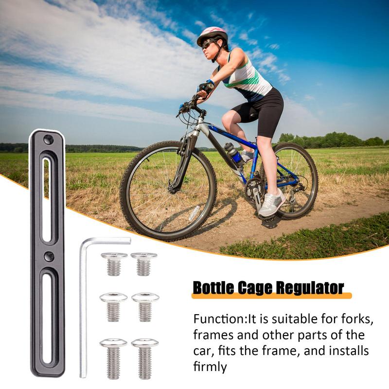 Cycling Bottle Holder Adapter Road Mountian Bike Bottle Cage Adjuster Bicycle Alt Position Cage Mount Bicycle Bottle Cage Hole