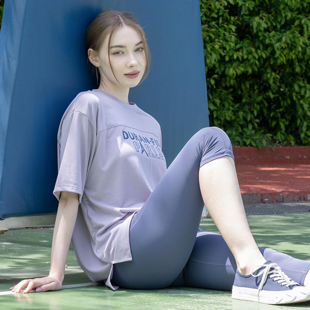 DURAN All Day Oversized Cover-Up Logo T-Shirt Dtf4W-3073 4 Colors