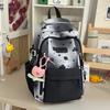 Schoolbag New High-value Ins Wind Smudging Large-capacity Backpack Mori Girl Printed Backpack Junior High School Student Backpack